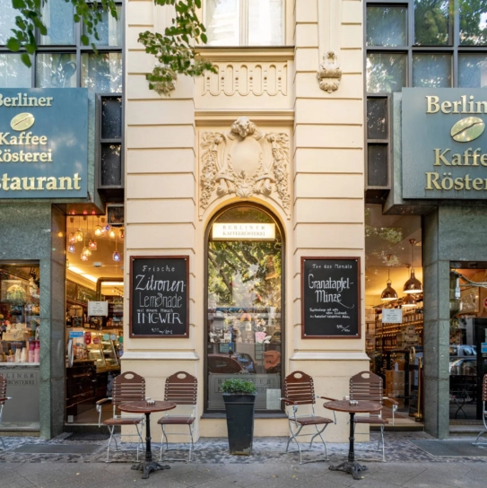 Berliner Kaffeerösterei Uhlandstraße Berlin